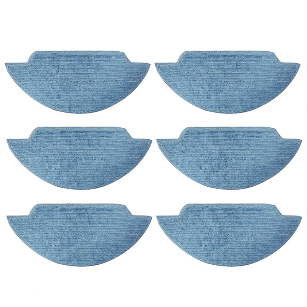 LIECTROUX 6Pcs Cleaner Mops for L200 Robot Vacuum Cleaner (image for) LIECTROUX 6Pcs Cleaner Mops for L200 Robot Vacuum Cleaner